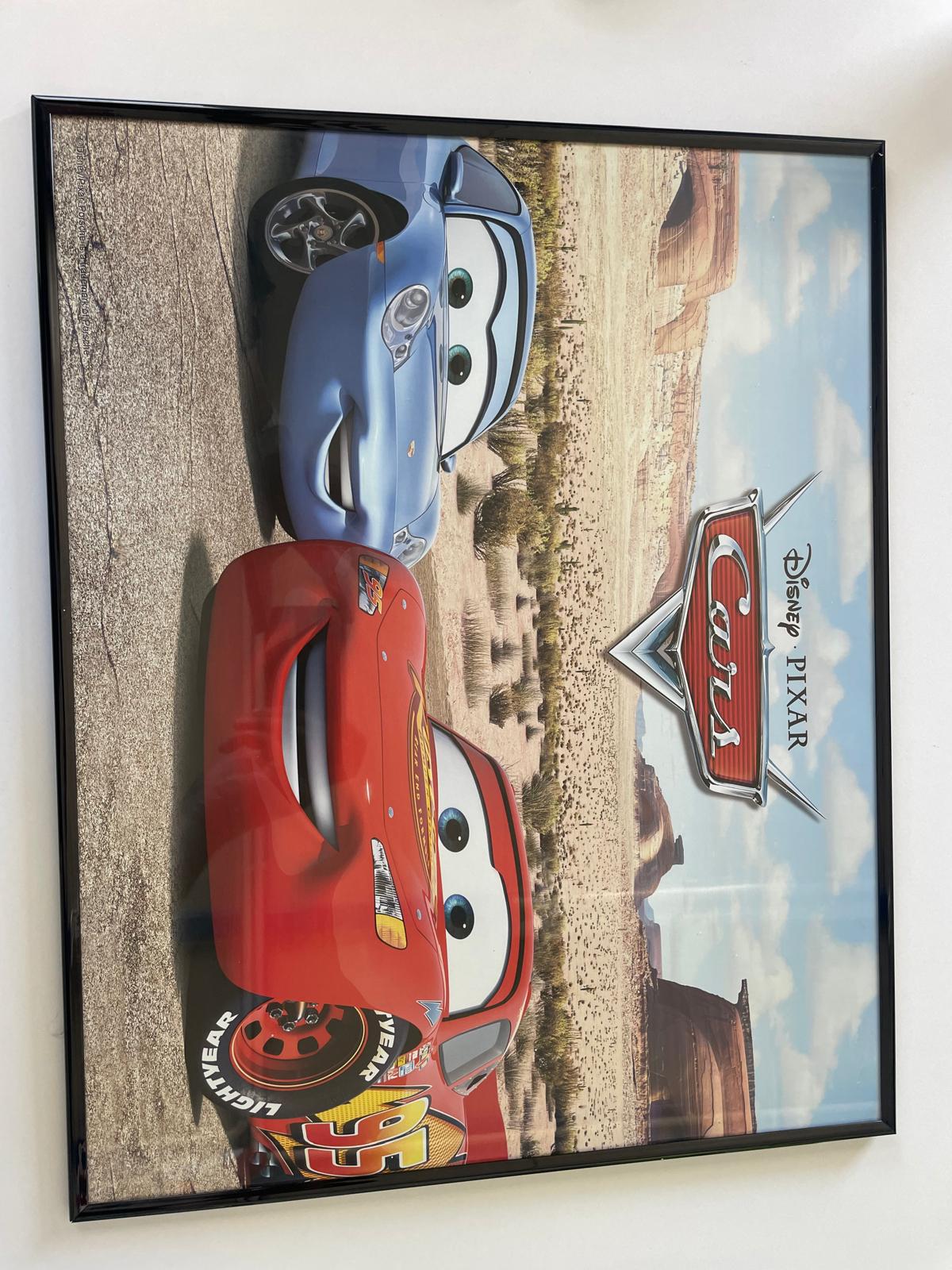 Poster del film animato disney Cars