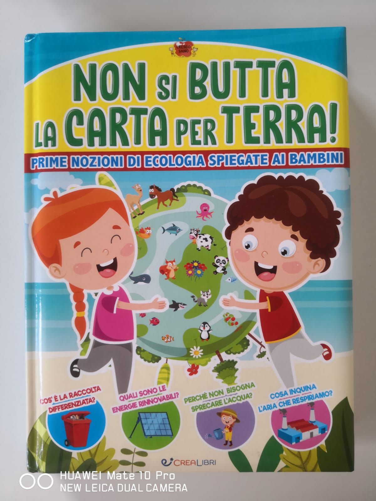 Non si butta la carta per terra